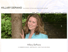 Tablet Screenshot of hillarydepiano.com